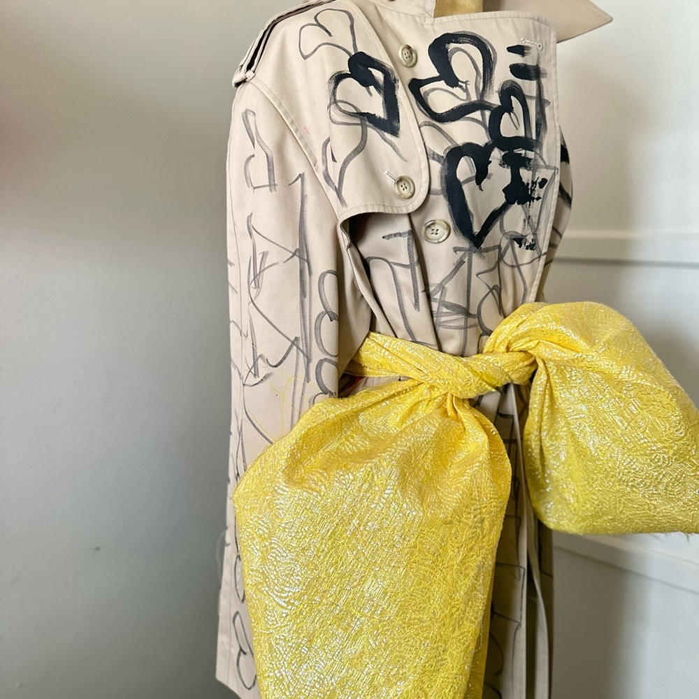 Mezza Trench Custom Coat one of a kind